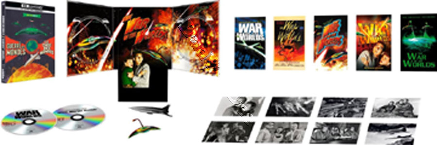 The War of the Worlds / When Worlds Collide 4K UHD |   Blu-Ray
